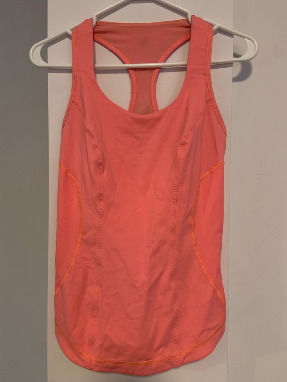 Lululemon coral sport tank top